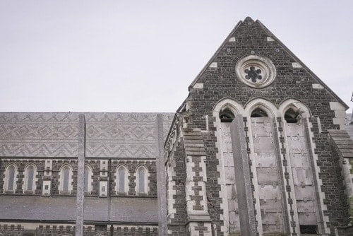 Christchurch Cathedral shape picture