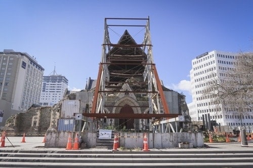 Christchurch Cathedral shape picture